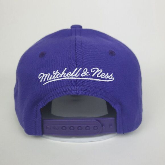Phoenix Suns Mitchell & Ness NBA Redline Snapback Hat Cap 3D Logo Purple‎ NWT - Picture 5 of 8